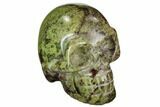 Polished Dragon's Blood Jasper Skull - South Africa #112182-2